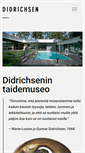 Mobile Screenshot of didrichsenmuseum.fi