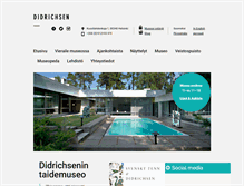Tablet Screenshot of didrichsenmuseum.fi